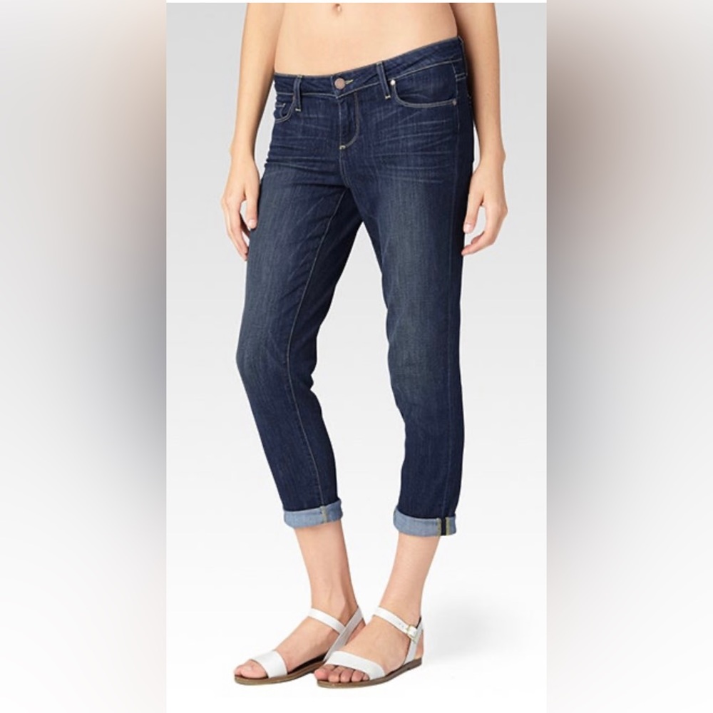 Paige Jimmy Jimmy Boyfriend Crop, Sz 27